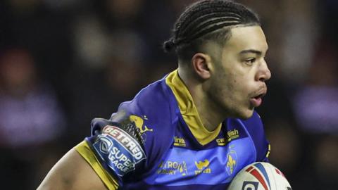 Lewis Murphy in action for Wakefield Trinity