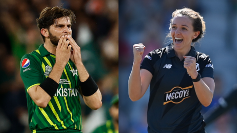 Shaheen Afridi and Kate Cross