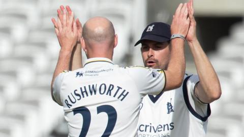 Chris Rushworth now has 32 five-wicket hauls in first-class cricket