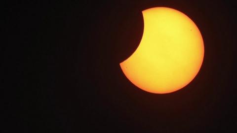 Partial solar eclipse