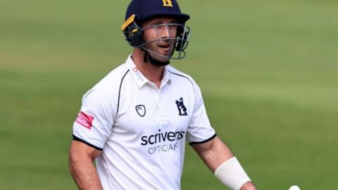 Pieter Malan's previous highest score in eight Championship innings for Warwickshire was 32, also against Worcestershire: at Edgbaston in May
