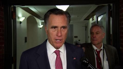 Mitt Romney says it's 'increasingly likely' his GOP colleagues will support Bolton's testimony.