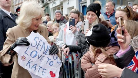 Queen Camilla in Shrewsbury