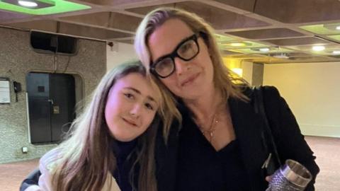 Lily-Rae and Kate Winslet