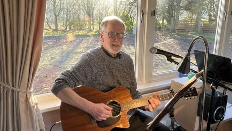 A great-grandfather is ready to make his mark in the music world after a hiatus of almost 50 years.