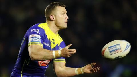 Josh Drinkwater of Warrington Wolves