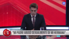 El periodista y presentador Juan Pedro Aleart cuenta en el noticiero la historia de abusos en su familia.