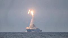 Перший пуск ракети "Циркон" з фрегата "Адмірал Горшков" по цілі в Баренцевому морі, 2020 рік