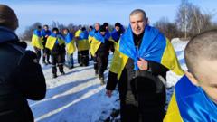 Глава офиса президента Украины Андрей Ермак вслед за Владимиром Зеленским опубликовал фото освобожденных пленных