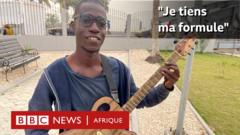 Ousmane Dramé, le maestro autodidacte de la guitare.