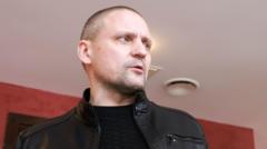 Координатор движения «Левый фронт» Сергей Удальцов на XVIII съезде партии КПРФ в оздоровительном комплексе «Снегири», 23 декабря 2023 года
