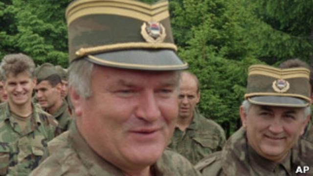 Ратко Младич во время войны в Боснии