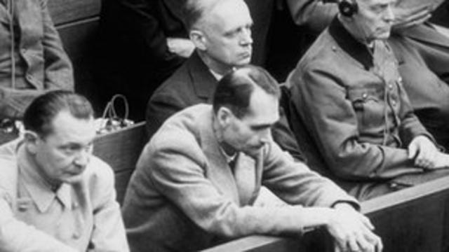 Гесс на Нюрндебгском процессе