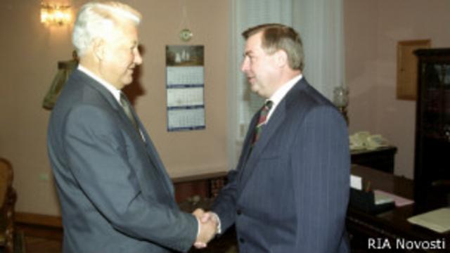Борис Ельцин и Геннадий Селезнев
