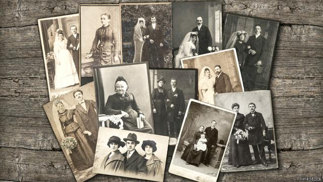 Старые семейные фотографии