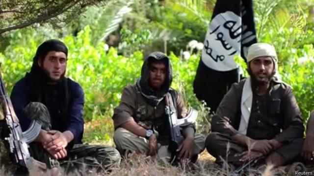 Видео джихадистов из группировки "Исламское государство Ирака и Леванта"