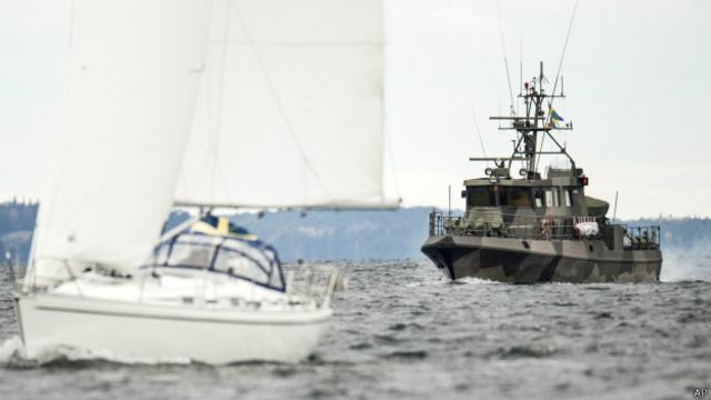Шведский военный корабль