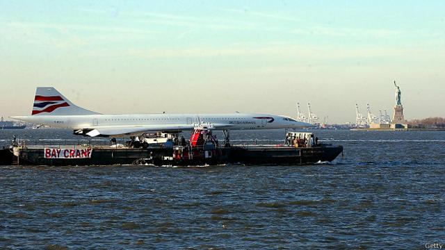 Concorde в Нью-Йорке