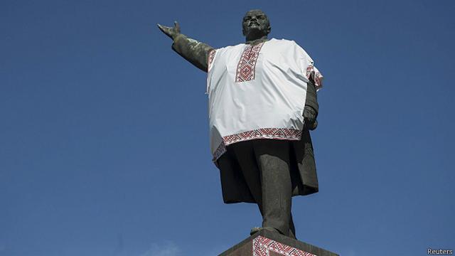 Памятник Ленину в Запорожье