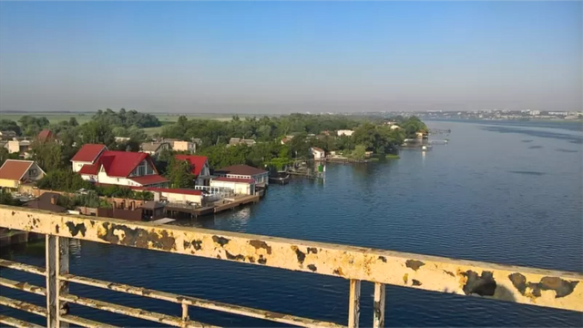 Вид с Антоновского моста