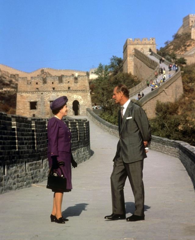 The Queen and Duke of Edinburgh in China, 1986