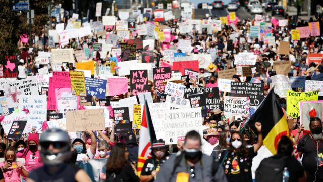 Марш протеста в Вашингтоне