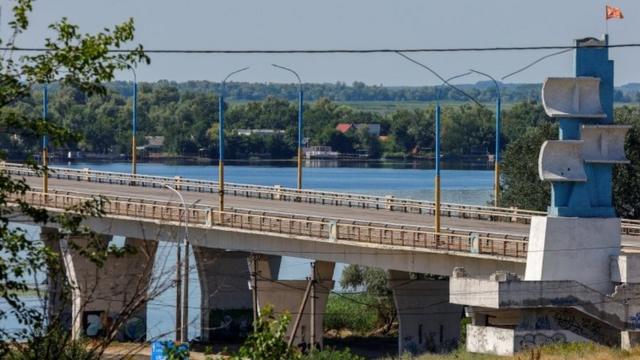 Антоновский мост через Днепр