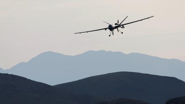 Американский дрон над Афганистаном