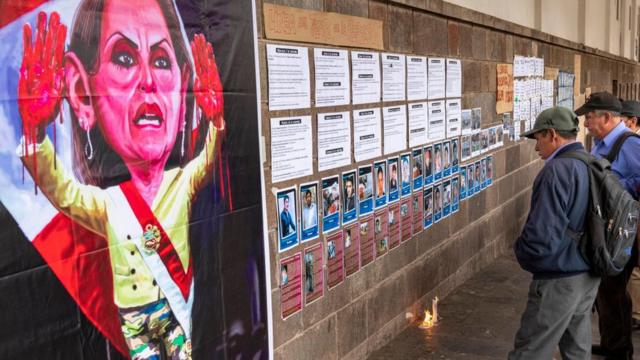 Портреты погибших в Куско