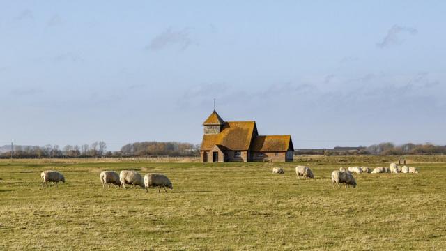 Церковь Святого мученика Томаса Бекета на болотах в графстве Кент