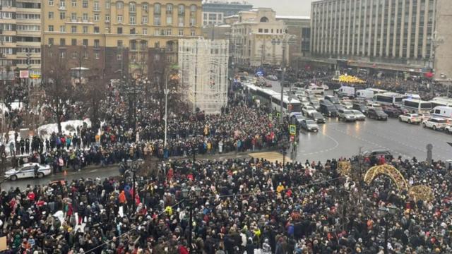 Протесты в Москве