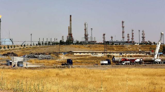 Нефтяные скважины в Курдистане