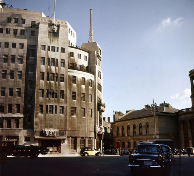 Штаб-квартира Би-би-си в 1959 году