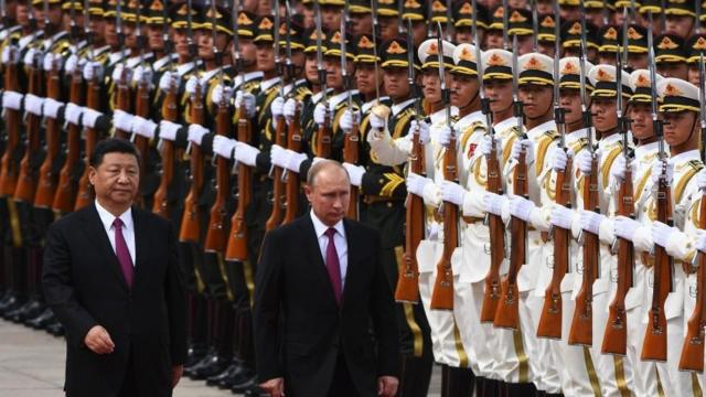 визит Путина в Китай в 2018 году
