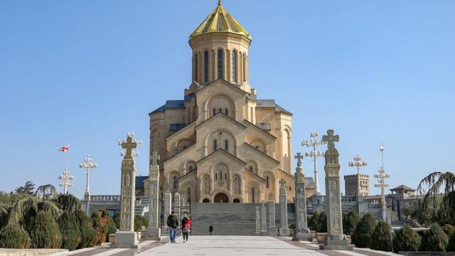 Кафедральный собор Цминда Самеба в Тбилиси