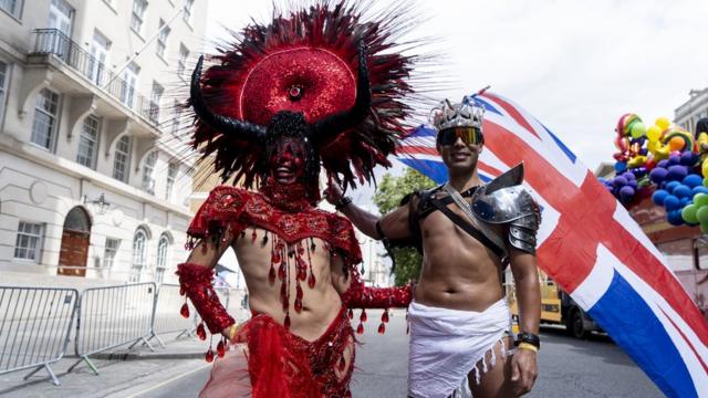 Участники гей-парада 2019 в Лондоне