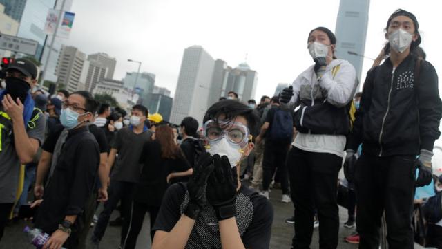 Протесты в Гонконге, 12 июня 2019
