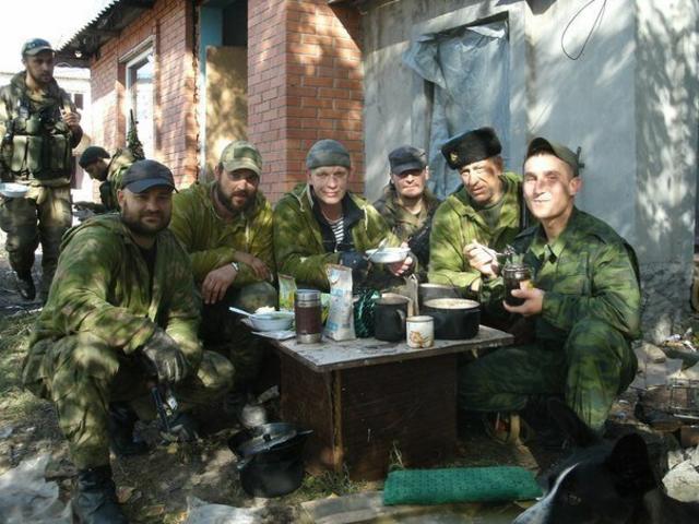 Боевики "Имперского легиона" на востоке Украины в 2014 году