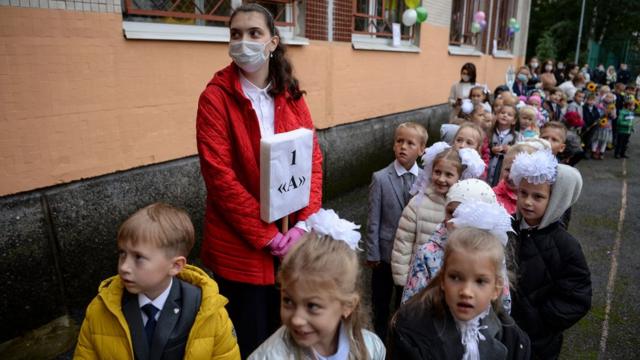 Первоклассники Санкт-Петербурга