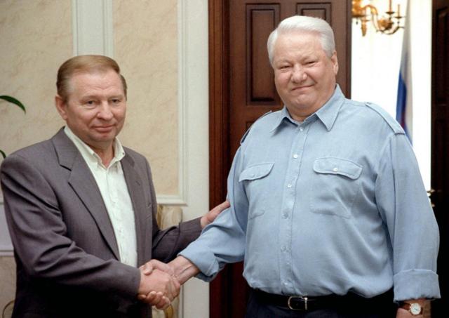 Кучма и Ельцин