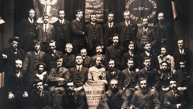 Делегаты первого съезда Социалистической партии Соединенного Королевства