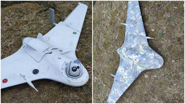 "Елерон-3", виявлений у квітні українськими нацгвардійцями на Чернігівщині