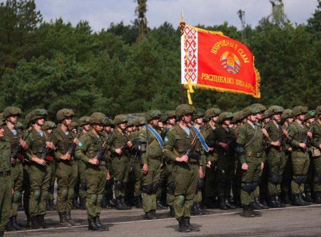 Беларусские десантники в строю