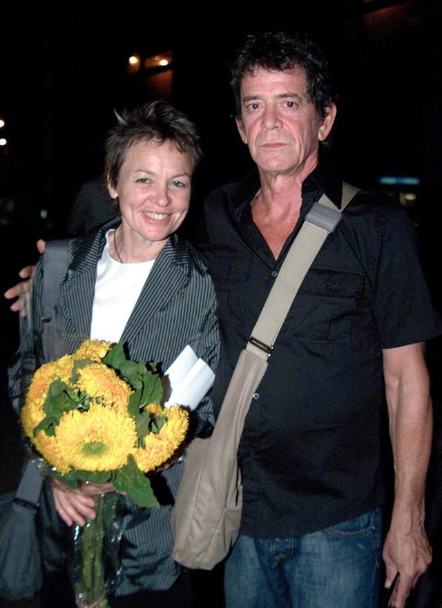 Лу Рид и Лори Андерсон прожили вместе двадцать лет, вплоть до смерти Рида в 2013 году. Снимок 2003 года