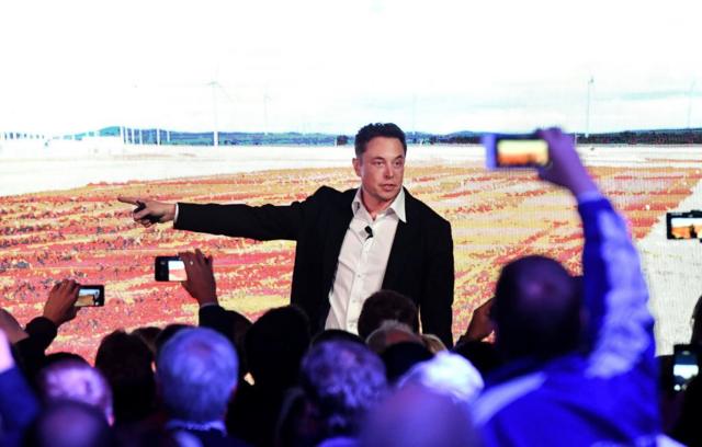 Илон Маск на презентации Tesla, Австралия, сентябрь 2017 года