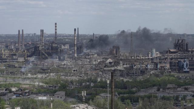 "Азовсталь" під російськими ударами, травень 2022