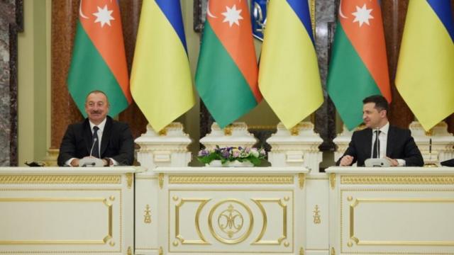 Azərbaycan, Ukrayna, İlham Əliyev, Volodimir Zelenski, siyasət, diplomatiya