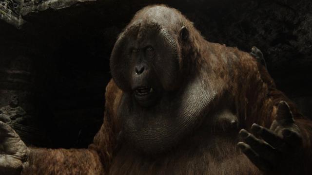 King Louie from the Jungle Book is another Weta creation