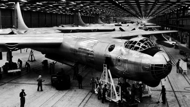 ВВС США испытывали ядерный реактор на бомбардировщике B-36