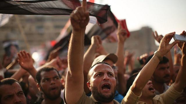 В 2013 году сторонники исламистского президента Мухаммеда Мурси протестовали против его свержения
